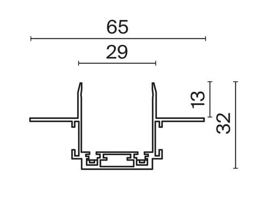 Шинопровод встраиваемый магнитный Maytoni Technical Radity TRA084MP-12W, изображение 2