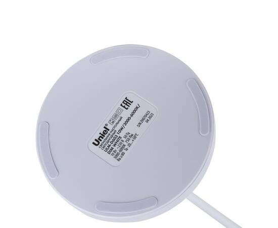 Настольная светодиодная лампа с подставкой Uniel ULM-D603 10W/3000-6000K/DIM White UL-00011097, изображение 11