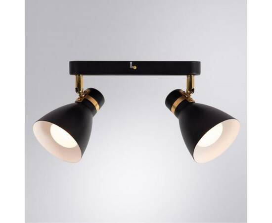 Спот Arte Lamp Fafnir A5047PL-2BK, изображение 2