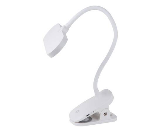 Настольная светодиодная лампа на прищепке Uniel ULM-D602 10W/3000-6000K/DIM White UL-00011095, изображение 2