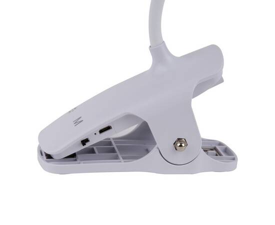 Настольная светодиодная лампа на прищепке Uniel ULM-D601 8W/3000-6000K/DIM White UL-00011094, изображение 5