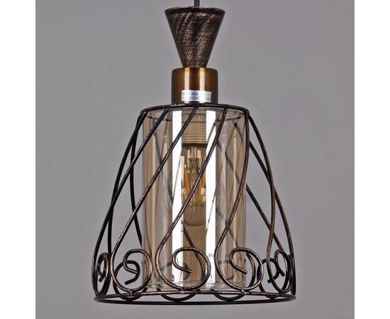 Подвесная люстра Reluce 03609-0.4-03 BK+GD, изображение 2