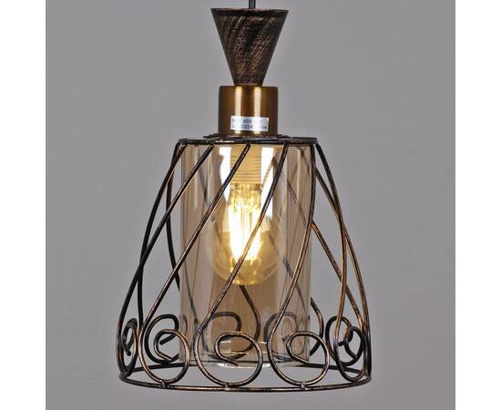 Подвесная люстра Reluce 03609-0.4-03 BK+GD, изображение 4