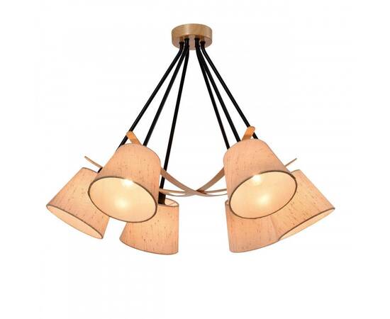 Подвесная люстра IMEX Soul MD.19412-6-P-BK