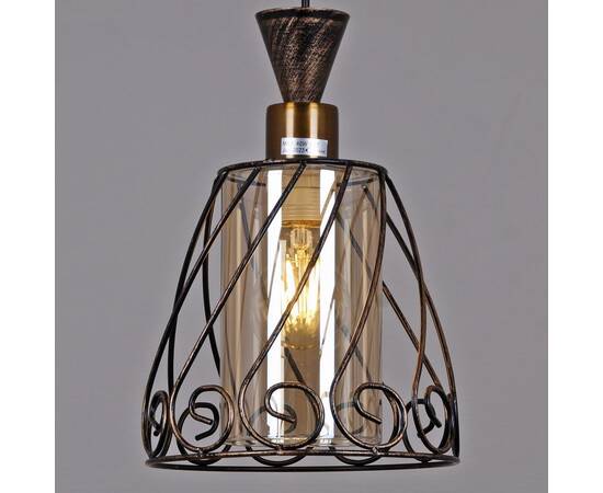 Подвесной светильник Reluce 03609-0.4-01 BK+GD, изображение 4