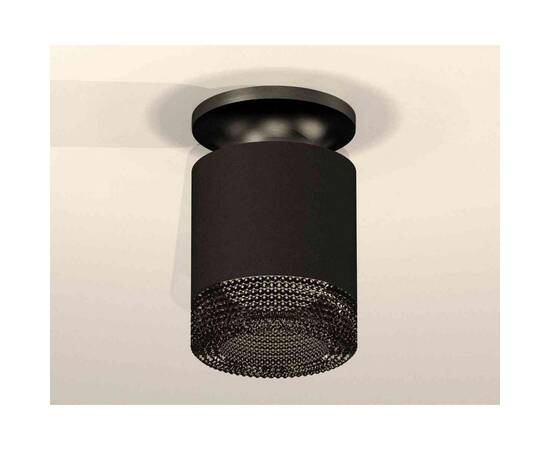 Комплект накладного светильника Ambrella light Techno Spot XS7402064 SBK/PBK/BK черный песок/черный полированный/тонированный (N7926, C7402, N7192), изображение 3