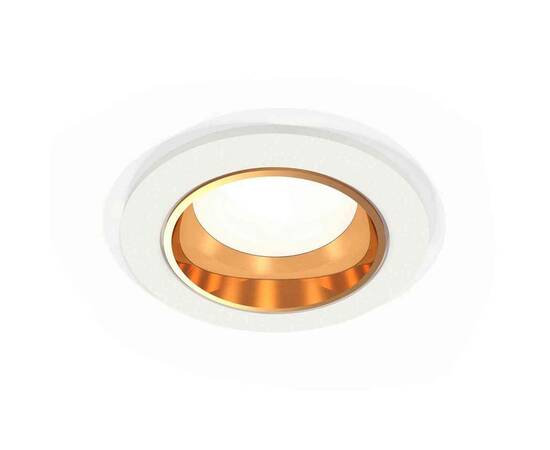 Комплект встраиваемого светильника Ambrella light Techno Spot XC6512004 SWH/PYG белый песок/золото желтое полированное (C6512, N6113)