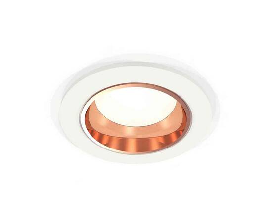 Комплект встраиваемого светильника Ambrella light Techno Spot XC6512005 SWH/PPG белый песок/золото розовое полированное (C6512, N6114)