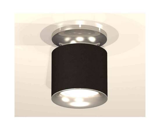 Комплект накладного светильника Ambrella light Techno Spot XS7402083 SBK/PSL черный песок/серебро полированное (N7927, C7402, N7012), изображение 2
