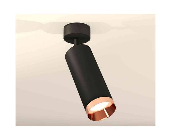 Комплект накладного светильника Ambrella light Techno Spot XM6343006 SBK/PPG черный песок/золото розовое полированное (A2210, C6343, N6135), изображение 2