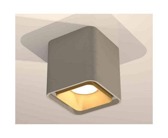 Комплект накладного светильника Ambrella light Techno Spot XS7842004 SGR/SGD серый песок/золото песок (C7842, N7704), изображение 3