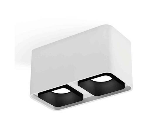 Комплект накладного светильника Ambrella light Techno Spot XS7850002 SWH/SBK белый песок/черный песок (C7850, N7702)