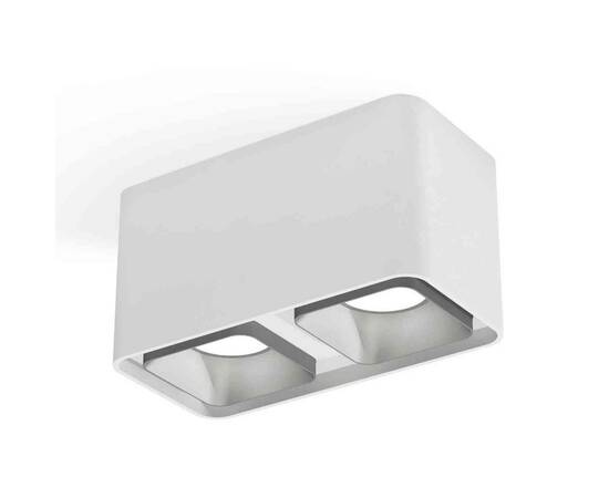 Комплект накладного светильника Ambrella light Techno Spot XS7850003 SWH/SSL белый песок/серебро песок (C7850, N7703)