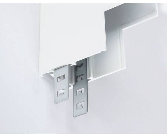 Коннектор L-образный внутренний для накладного шинопровода Ambrella light Track System Magnetic GL3377, изображение 2
