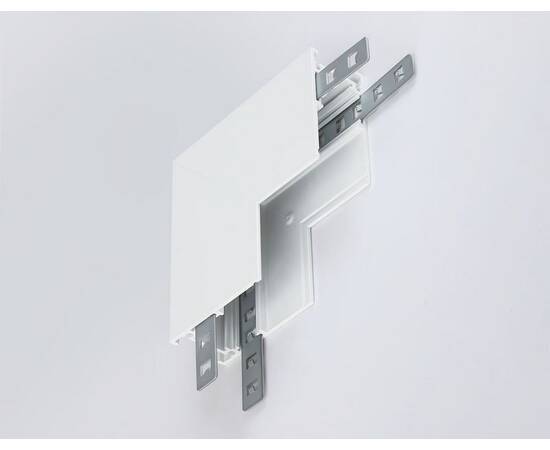Коннектор L-образный внутренний для накладного шинопровода Ambrella light Track System Magnetic GL3377, изображение 3
