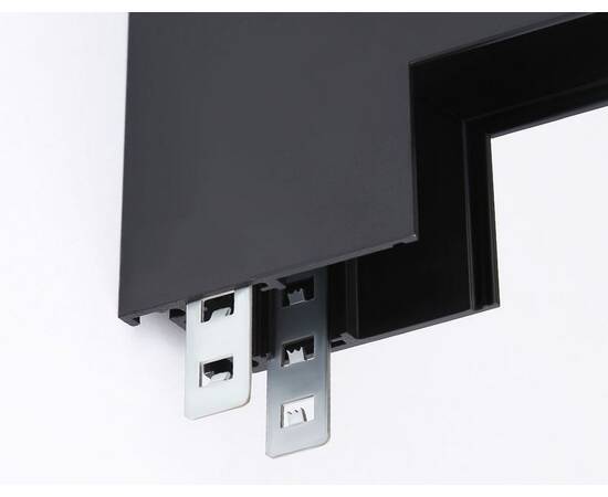 Коннектор L-образный внутренний для накладного шинопровода Ambrella light Track System Magnetic GL3378, изображение 3