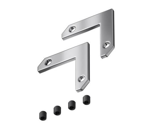 Соединитель L-образный (2 шт. + 4 винта) Maytoni Technical Accessories for tracks Exility TRA034CL-MP-1