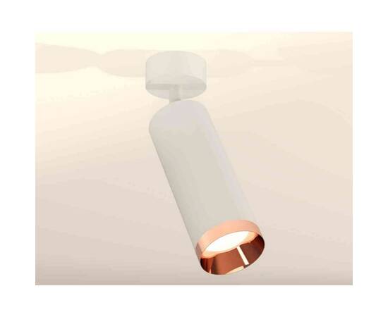 Комплект накладного светильника Ambrella light Techno Spot XM6342006 SWH/PPG белый песок/золото розовое полированное (A2202, C6342, N6135), изображение 3
