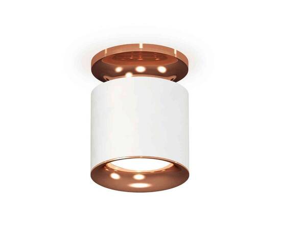 Комплект накладного светильника Ambrella light Techno Spot XS7401142 SWH/PPG белый песок/золото розовое полированное (N7930, C7401, N7015)
