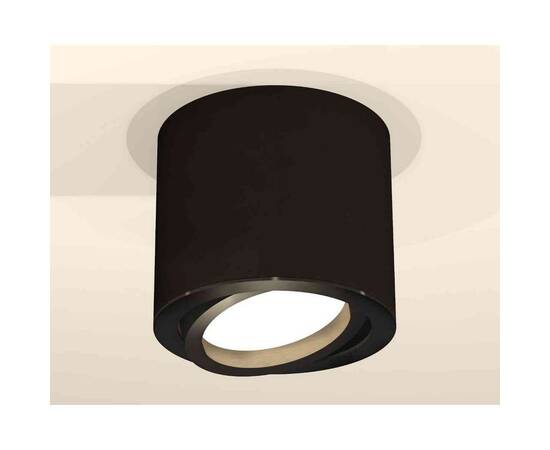 Комплект накладного светильника Ambrella light Techno Spot XS7402001 SBK/PBK черный песок/черный полированный (C7402, N7002), изображение 3