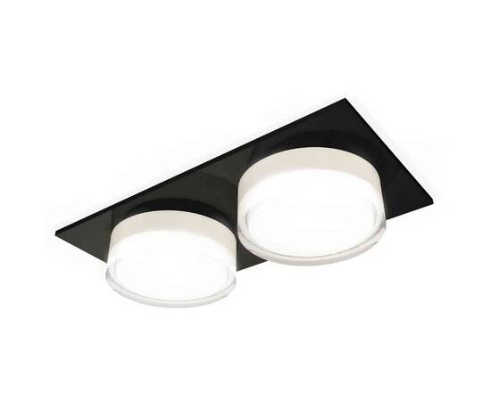 Комплект встраиваемого светильника Ambrella light Techno Spot XC7636043 SBK/FR/CL черный песок/белый матовый/прозрачный (C7636, N7160)