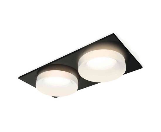 Комплект встраиваемого светильника Ambrella light Techno Spot XC7636044 SBK/FR черный песок/белый матовый (C7636, N7165)