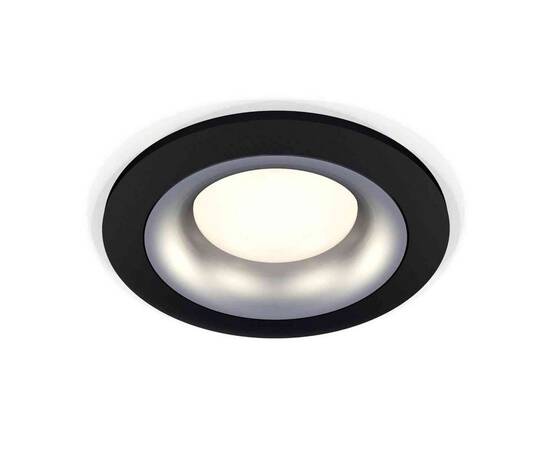 Комплект встраиваемого светильника Ambrella light Techno Spot XC7622004 SBK/MCH черный песок/хром матовый (C7622, N7013)