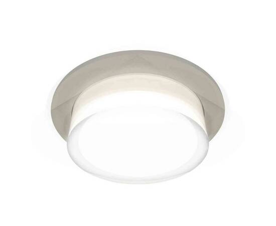 Комплект встраиваемого светильника Ambrella light Techno Spot XC7623040 SGR/FR/CL серый песок/белый матовый/прозрачный (C7623, N7160)