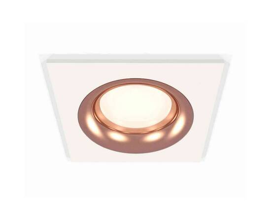 Комплект встраиваемого светильника Ambrella light Techno Spot XC7631006 SWH/PPG белый песок/золото розовое полированное (C7631, N7015)
