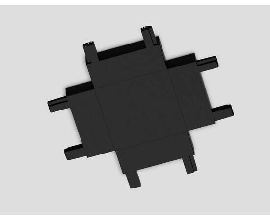 Коннектор X-образный Ambrella light Track System Magnetic Ultra Slim GV1127, изображение 2