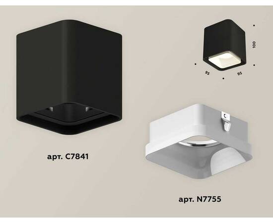 Комплект потолочного светильника Ambrella light Techno Spot XC (C7841, N7755) XS7841021, изображение 2