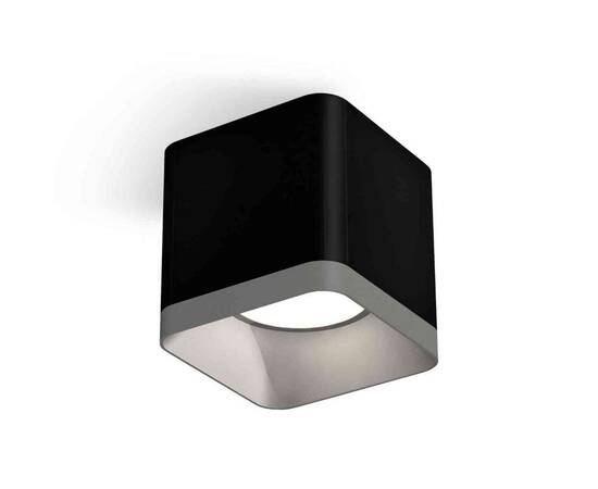 Комплект накладного светильника Ambrella light Techno Spot XS7806003 SBK/SSL черный песок/серебро песок (C7806, N7703)