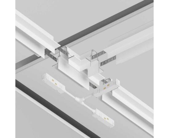 Коннектор питания T-образный  Maytoni Technical Gravity TRA004CWT-22W, изображение 2