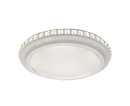 Потолочный светодиодный светильник Ambrella light Orbital Crystal F92 104W D600