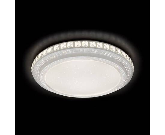 Потолочный светодиодный светильник Ambrella light Orbital Crystal F92 104W D600, изображение 3