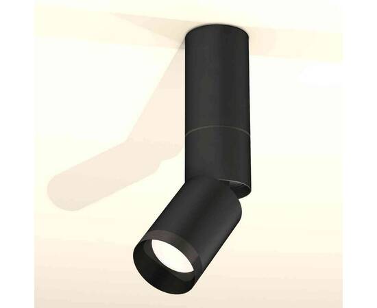 Комплект накладного светильника Ambrella light Techno Spot XM6313115 SBK/PBK черный песок/черный полированный (C6323,A2061,A2221,C6313,N6131), изображение 3