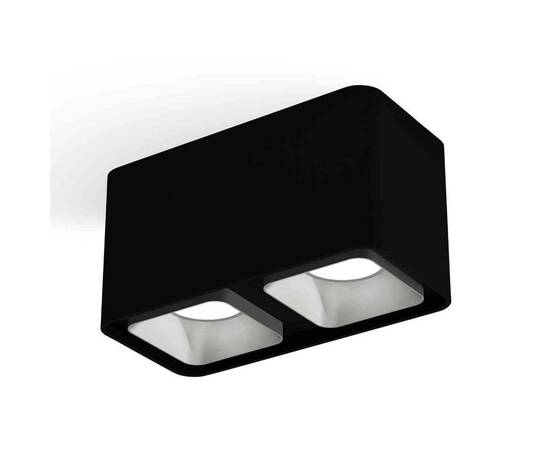 Комплект накладного светильника Ambrella light Techno Spot XS7851003 SBK/SSL черный песок/серебро песок (C7851, N7703)