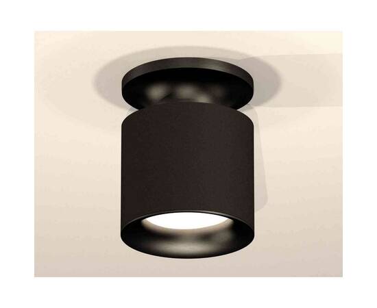 Комплект накладного светильника Ambrella light Techno Spot XS7402061 SBK/PBK черный песок/черный полированный (N7926, C7402, N7011), изображение 3