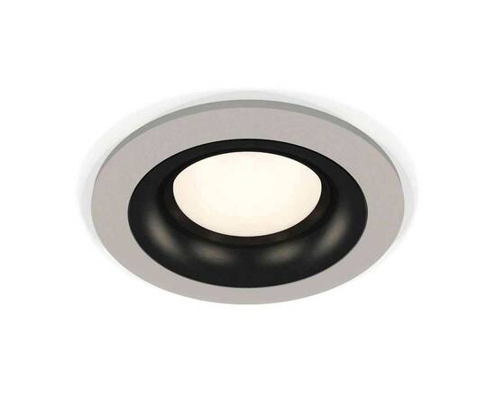 Комплект встраиваемого светильника Ambrella light Techno Spot XC7623002 SGR/PBK серый песок/черный полированный (C7623, N7011)