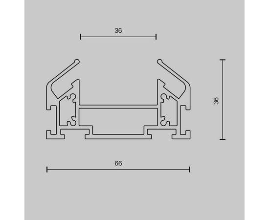 Шинопровод Maytoni Technical Unity TRA001MP-112S, изображение 2