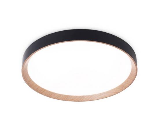 Потолочный светодиодный светильник Ambrella light черный/светлое дерево FZ1326