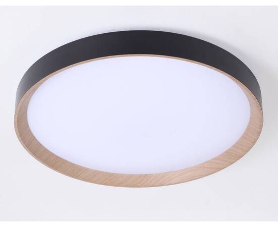 Потолочный светодиодный светильник Ambrella light черный/светлое дерево FZ1326, изображение 6