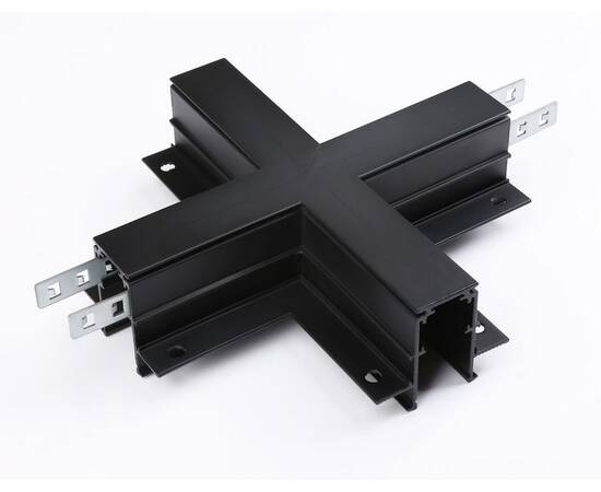 Коннектор X-образный для встраиваемого шинопровода Ambrella light Track System Magnetic GL3358, изображение 2