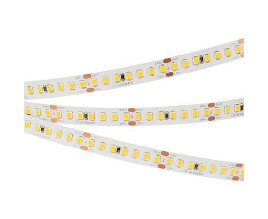 Светодиодная лента Arlight 17W/m 168Led/m 2835SMD теплый белый 5M RT-A168-10mm 24V Warm3500 028602(2