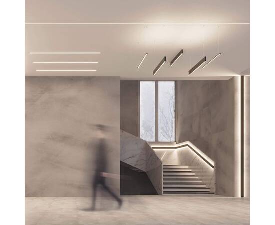 Встраиваемый профиль Arlight SL-LINIA20-FANTOM-2500 BLACK 039071, изображение 3