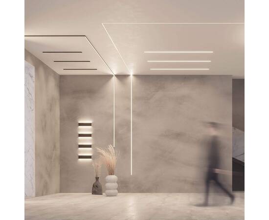 Встраиваемый профиль Arlight SL-LINIA20-FANTOM-2500 BLACK 039071, изображение 4