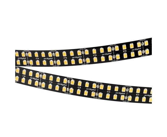 Светодиодная лента Arlight 4W/m 320Led/m 2835SMD теплый белый 5M RT-A320-Black-15mm 24V Warm3000 032, изображение 2