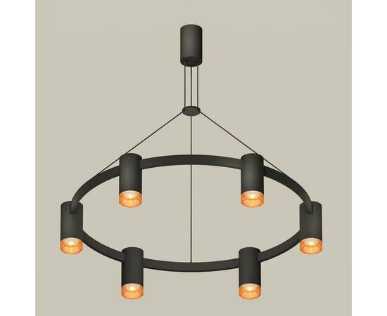 Комплект подвесного светильника Ambrella light Traditional DIY черный песок/кофе (С9022, N6154) XB9022202