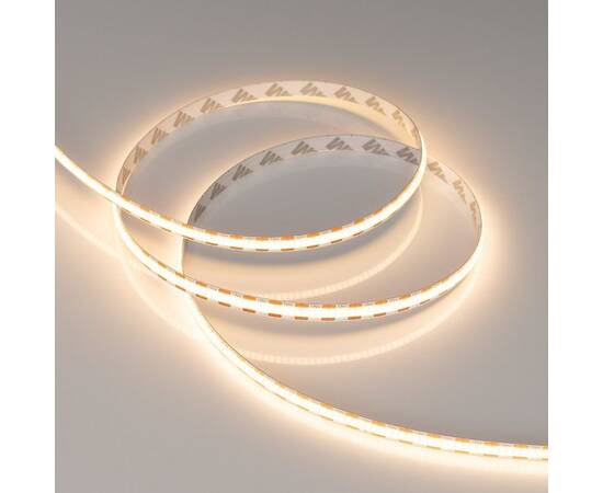 Светодиодная лента Arlight 9W/m 400LED/m CSPSMD теплый белый 2,5M COB-X400-8mm 12V Warm3000 039045, изображение 6