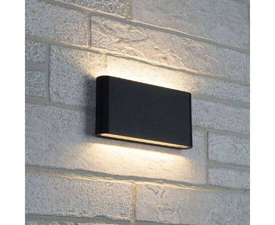 Уличный настенный светодиодный светильник Feron Техно DH505 48362, изображение 3